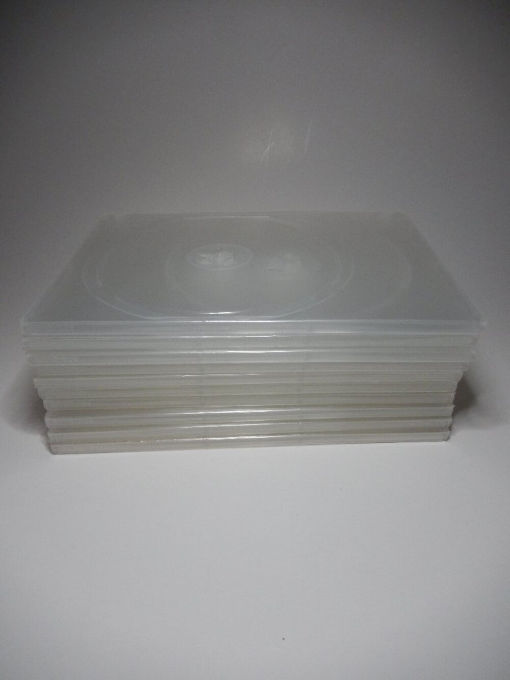 Empty Clear DVD/CDs Cases (10 Pack)